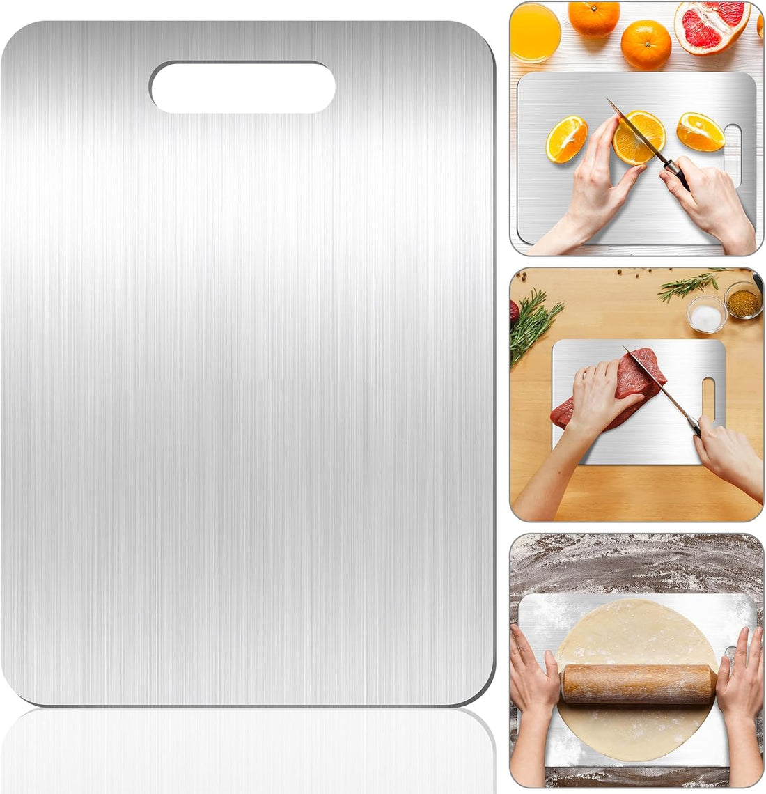 Pack 02 Plaques لوح التقطيع من الاينوكس