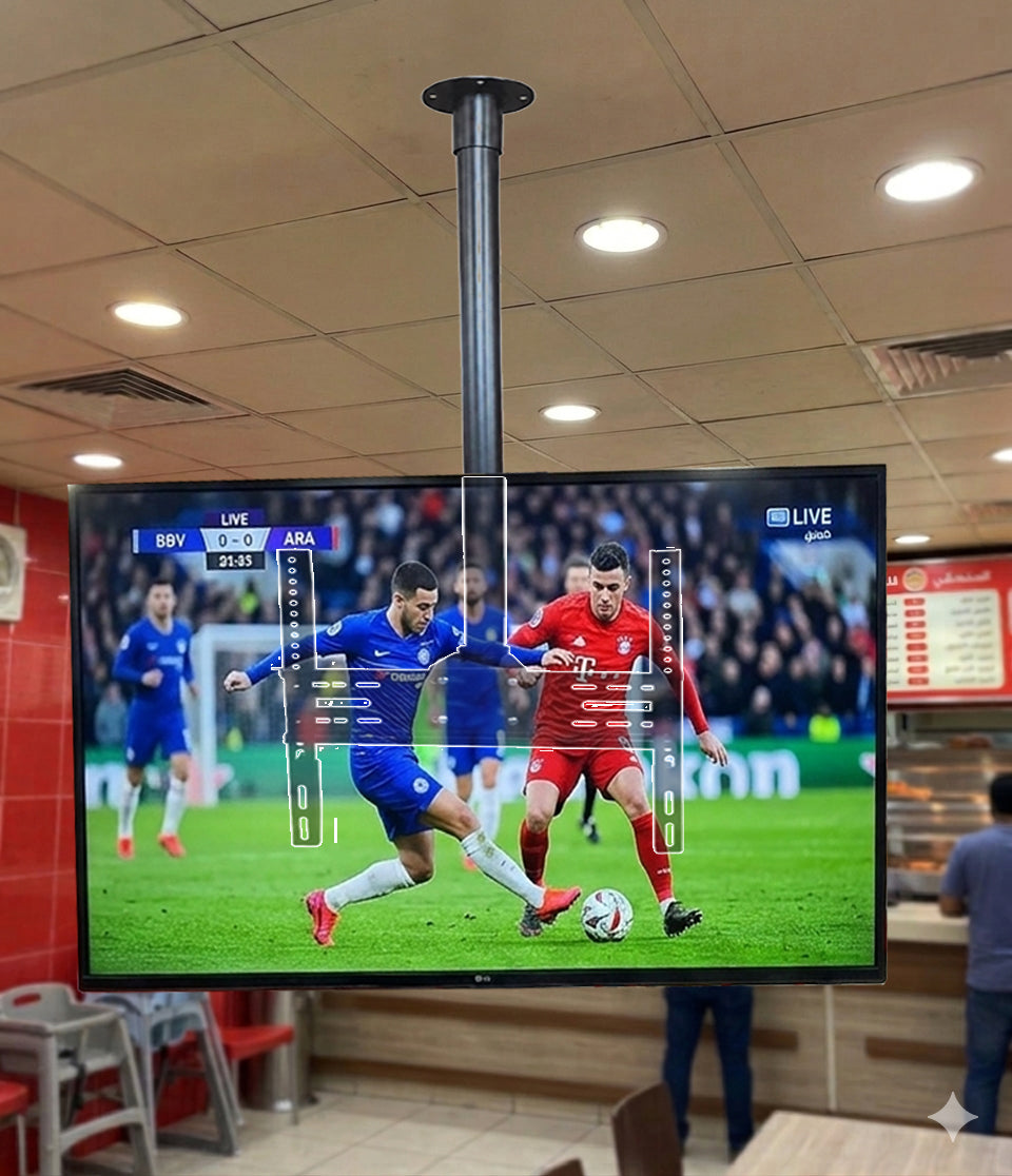 Support TV Plafond