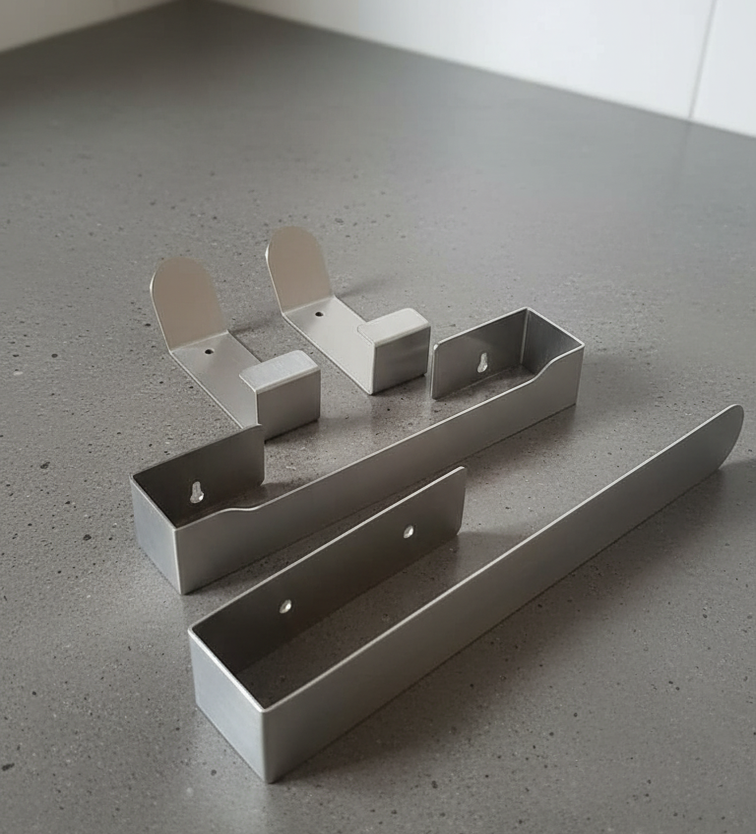 Pack 4 Pieces INOX Pour Douche