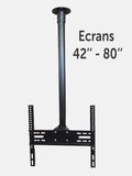 Support TV Plafond 42" - 80"