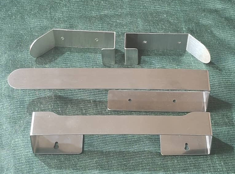 Pack 4 Pieces INOX Pour Douche