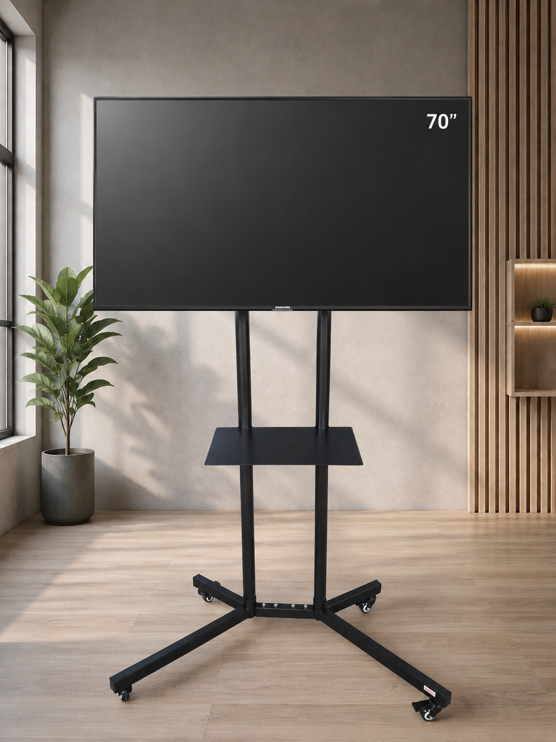 Support TV Mobile Professionnel Pour écrans 80"