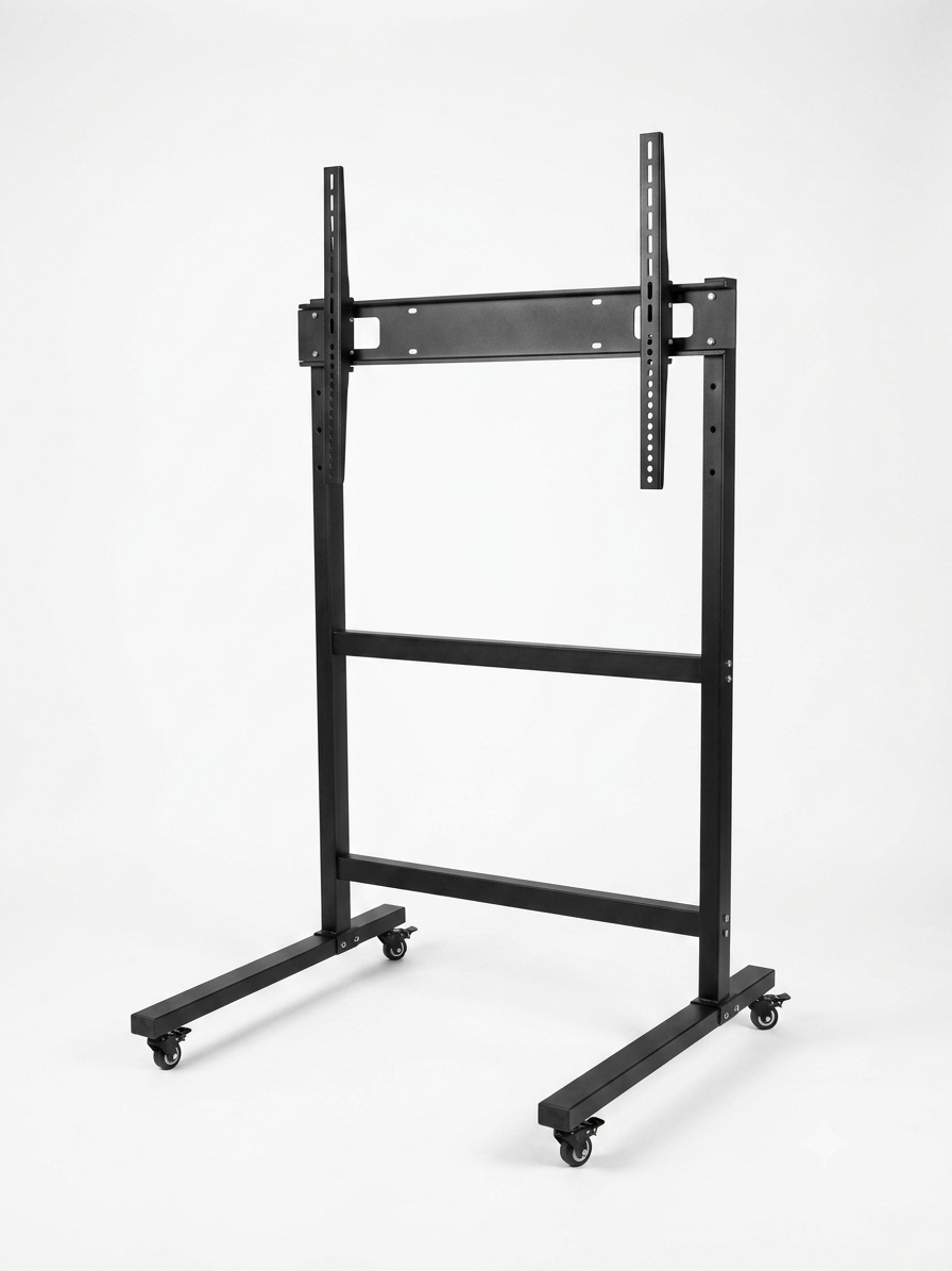 Support tv mobile professionnel 60" - 120"